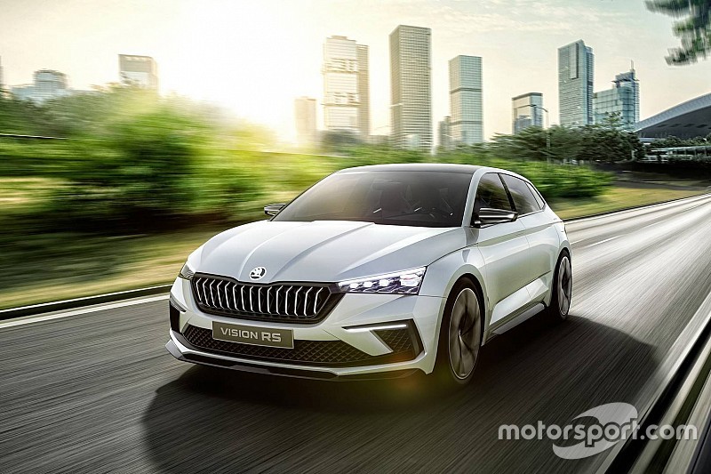 Концепт Skoda Vision RS дебютував у якості гібридного хетчбека