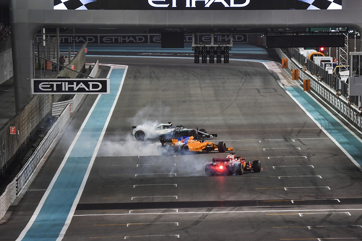 Accidentes, despedidas, luces, tatuajes, actores... las fotos de Abu Dhabi