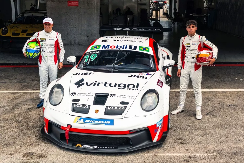 Felipe Massa e Pipo Massa