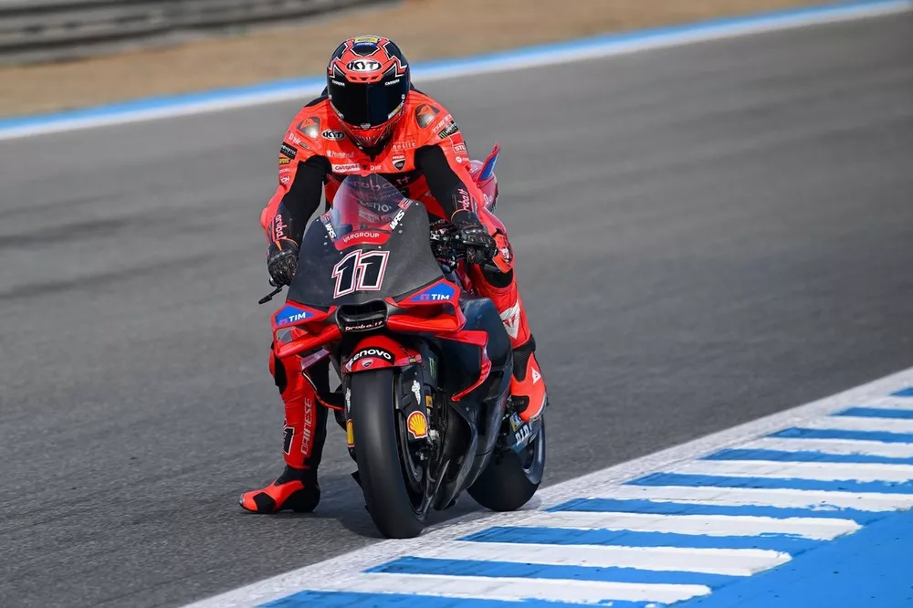 Nicolo Bulega, test Ducati a Jerez