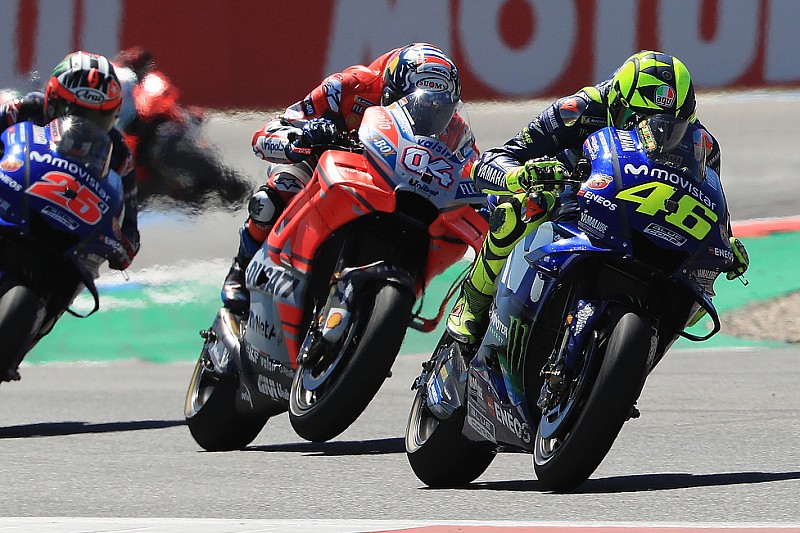 Valentino Rossi ist überzeugt: Dovizioso hat das Podium gekostet