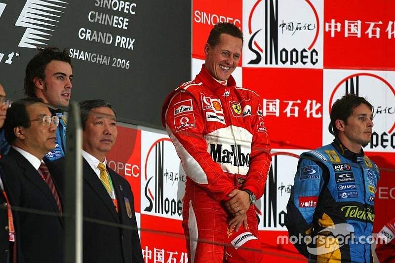 Chine 2006 - 91e et dernière victoire de Michael Schumacher