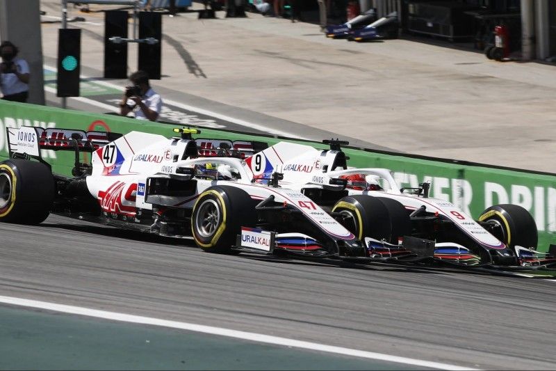 Mick Schumacher y Mazepin