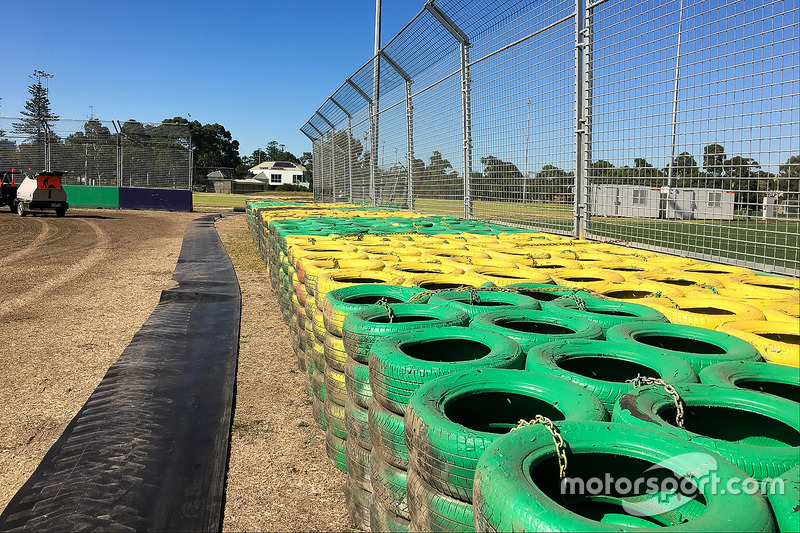 Vorbereitungen beim GP Australien