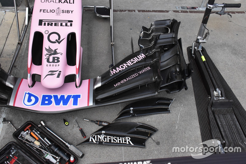 Alerón delantero del Force India VJM10