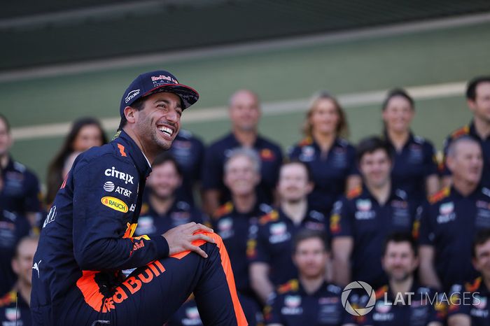 Daniel Ricciardo, Red Bull Racing at the Red Bull Racing Team photo
