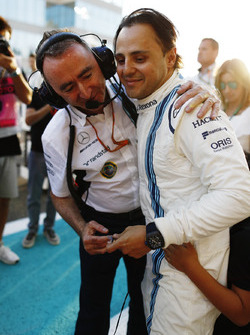 Paddy Lowe, directeur technique, Williams Formula 1, Felipe Massa, Williams