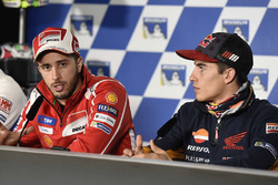 Andrea Dovizioso, Ducati Team, Marc Marquez, Repsol Honda Team