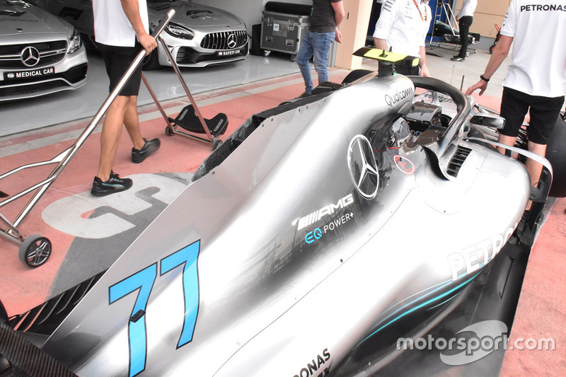 Mercedes-AMG F1 W09 bodywork detail