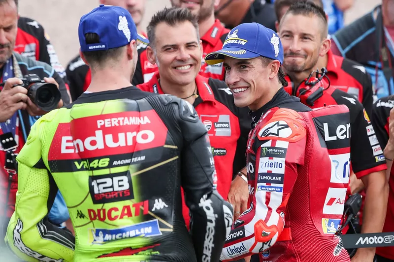 Fabio Di Giannantonio, VR46 Racing Team, Marc Marquez, Ducati Team