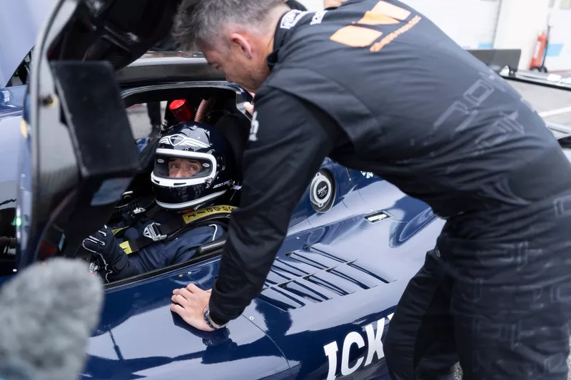 Jacky Ickx, Genesis Magma Racing, Andre Lotterer, Genesis Magma Racing