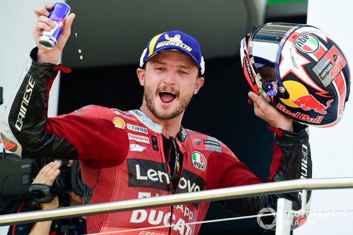 Podio: tercer lugar Jack Miller, Ducati Team