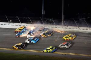 The Big One: Ross Chastain, Spire Motorsports, Chevrolet Camaro, Ryan Preece, JTG Daugherty Racing, Chevrolet Camaro, Tyler Reddick, Richard Childress Racing, Chevrolet