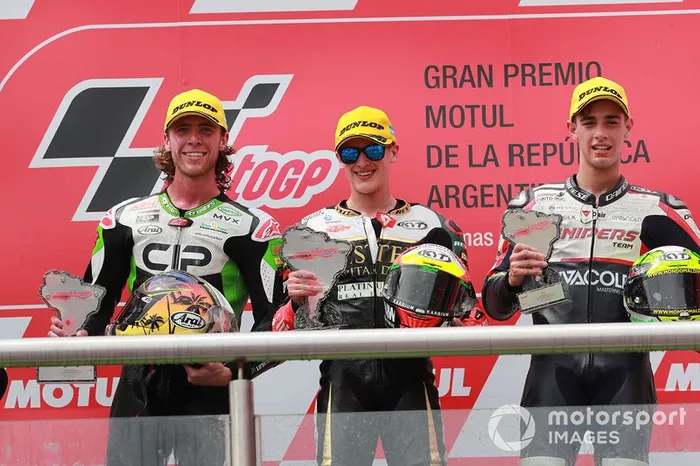 Podio: Jaume Masia, Bester Capital Dubai, Darryn Binder, CIP Green Power, Tony Arbolino, Team O