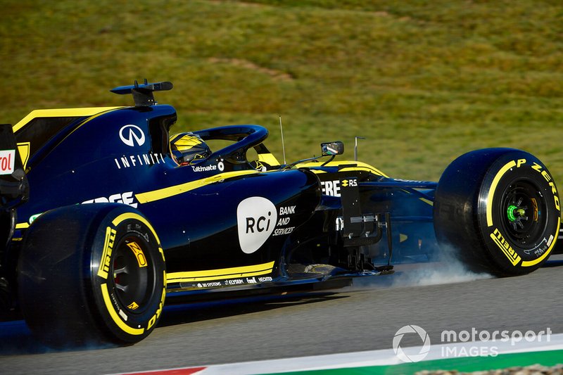 Nico Hulkenberg, Renault Sport F1 Team R.S. 19 spins