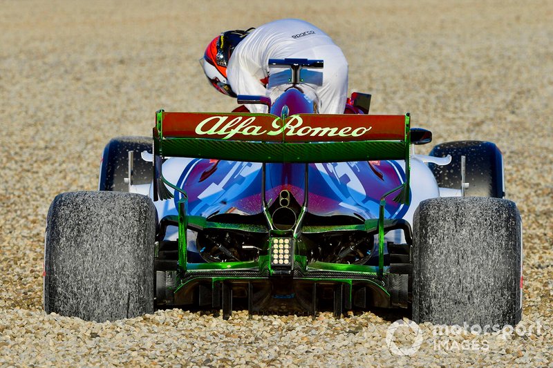 Kimi Raikkonen, Alfa Romeo Racing C38,