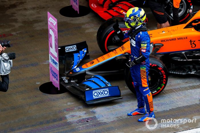 102: Lando Norris, de McLaren