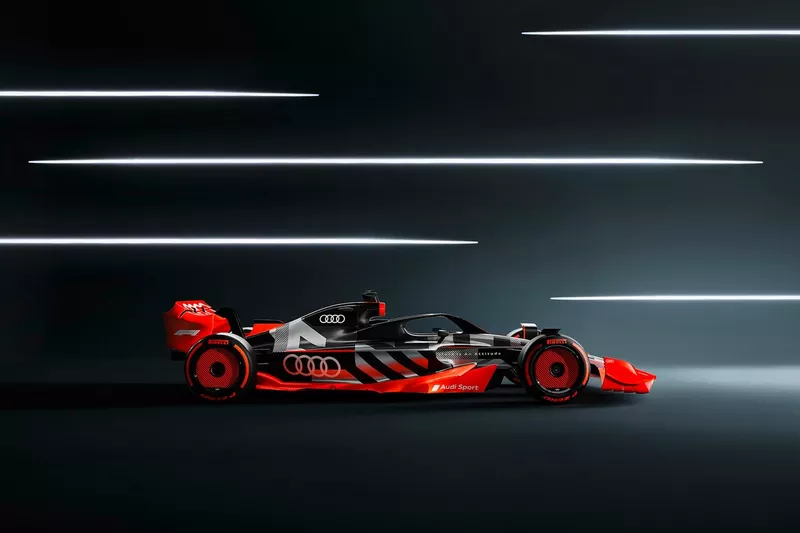 La showcar dell' Audi F1