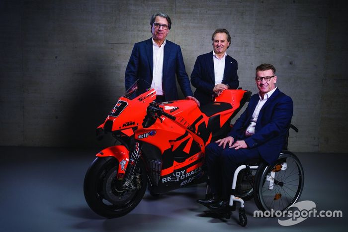 Stefan Pierer, Hubert Trunkenpolz, Pit Beirer, KTM