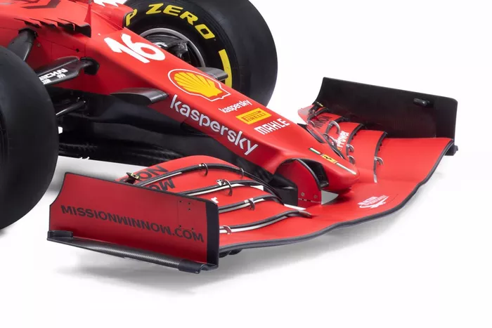 Detalle del Ferrari SF21