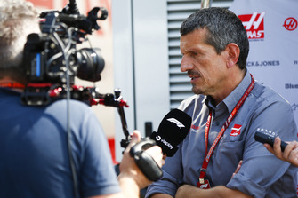 Guenther Steiner, Takım Patronu, Haas F1, basın toplantısında