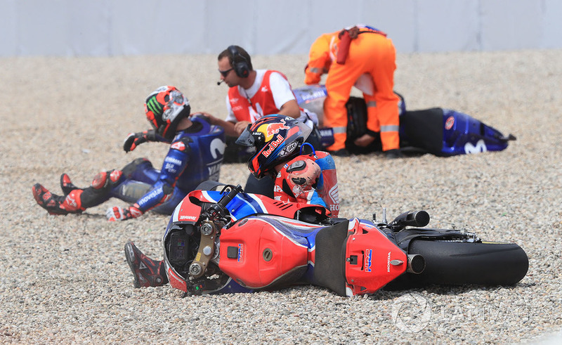 MotoGP Ceko: Stefan Bradl, HRC Honda Team, Maverick Vinales, Yamaha Factory Racing