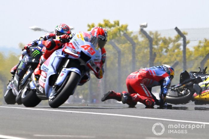 Alex Marquez, kecelakaan Gresini Racing