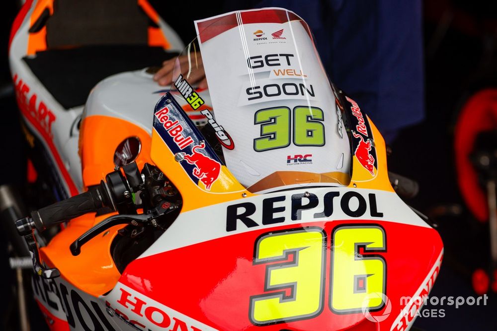 Mensaje a Joan Mir, Repsol Honda Team