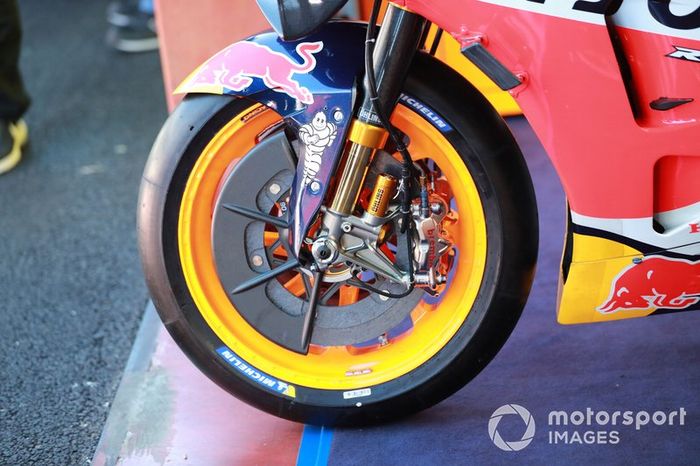 Freno delantero moto Marc Marquez, Repsol Honda Team