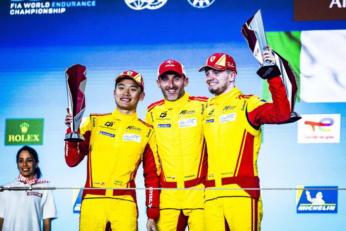 #83 AF Corse Ferrari 499P: Robert Kubica, Robert Shwartzman, Yifei Ye