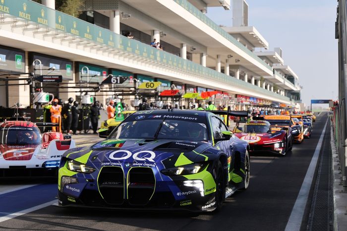 #46 Team WRT BMW M4 LMGT3: Ahmad Al Harthy, Valentino Rossi, Kelvin Van Der Linde