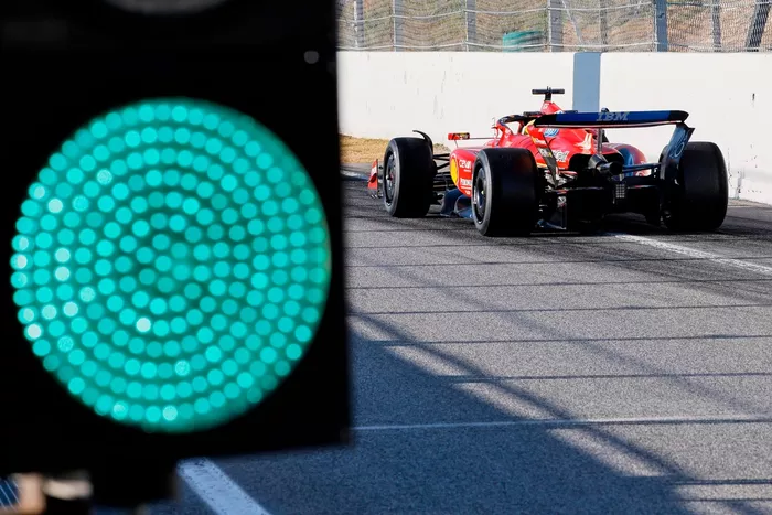 Lewis Hamilton, Ferrari during Pirelli test