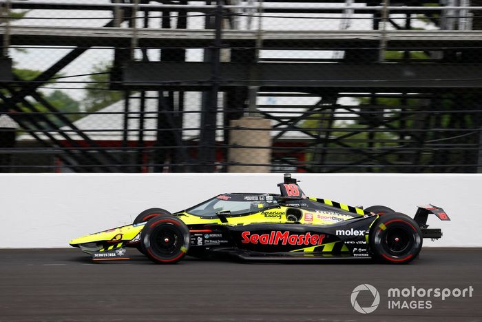 Santino Ferrucci, Dale Coyne Racing with Vasser Sullivan Honda 