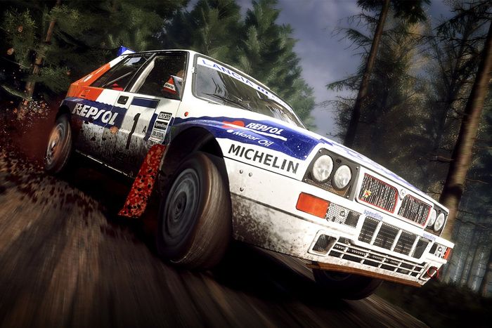 Lancia Delta Integrale action