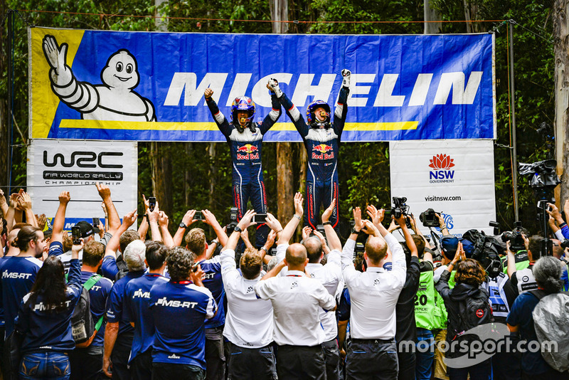Чемпіони світу 2018 Себастьян Ож'є та Жюльєн Інграссія, Ford Fiesta WRC, M-Sport Ford