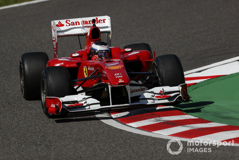 Ferrari lors des Legends F1 30th Anniversary Lap Demonstration