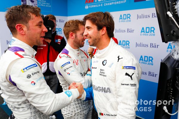 Robin Frijns, Envision Virgin Racing and Antonio Felix da Costa, BMW I Andretti Motorsports