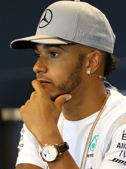 Льюис Хэмилтон, Mercedes AMG F1 Team на пресс-конференции FIA