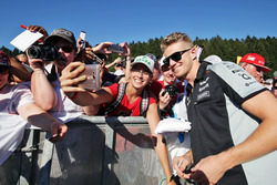 Nico Hulkenberg, Sahara Force India F1 met fans