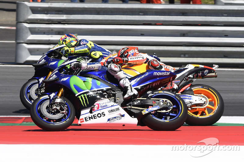 Jorge Lorenzo, Yamaha Factory Racing, Valentino Rossi, Yamaha Factory Racing, Marc Marquez, Repsol Honda Team