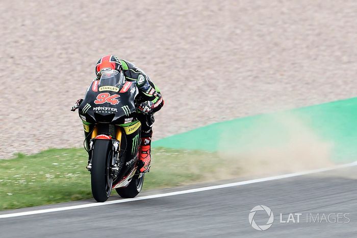 Jonas Folger, Monster Yamaha Tech 3, correr por el barro
