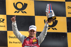 Podio: Loic Duval, Audi Sport Team Phoenix, Audi RS 5 DTM
