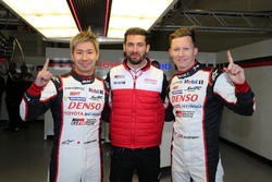 Polesitter #7 Toyota Gazoo Racing Toyota TS050 Hybrid: Mike Conway, Kamui Kobayashi, Jose Maria Lopez