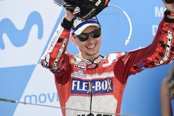 Podium: third place Jorge Lorenzo, Ducati Team
