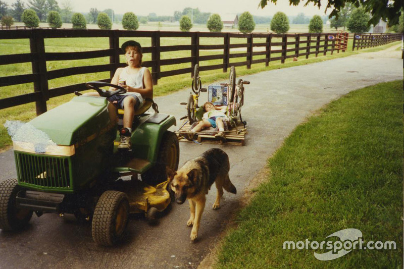 Foto d'infanzia di Nicky Hayden