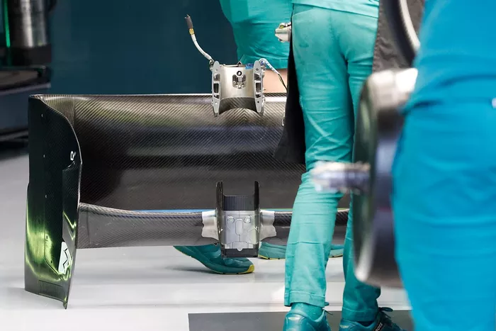 Aston Martin AMR23 detalle