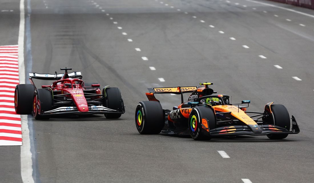 Charles Leclerc, Ferrari, Lando Norris, McLaren