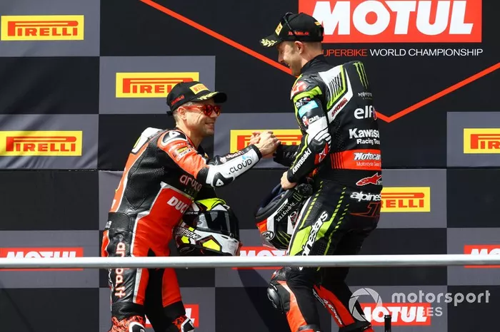 Alvaro Bautista, Aruba.it Racing-Ducati Team, Jonathan Rea, Kawasaki Racing Team