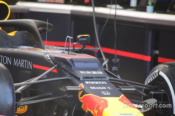 Detalle delantero del Red Bull
