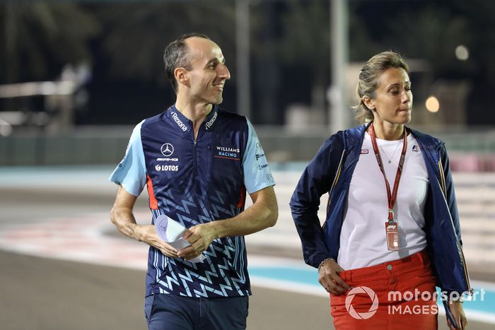 Robert Kubica, Williams camina por el circuito